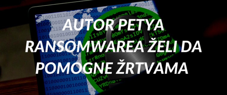 Autor Petya ransomwarea želi da pomogne žrtvama NotPetya malvera