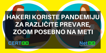 Hakeri koriste pandemiju za različite prevare, Zoom posebno na meti