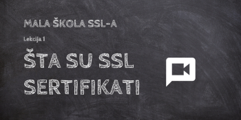 Mala škola SSL-a / Lekcija 1: Šta su SSL sertifikati [VIDEO]