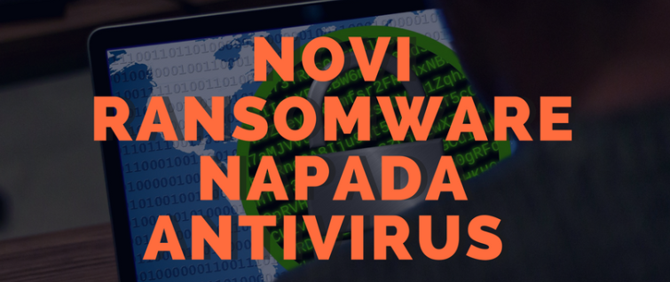 Novi ransomware napada antivirus