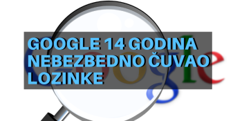 Google 14 godina nebezbedno čuvao lozinke