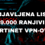 Haker objavio listu 49.000 ranjivih Fortinet VPN uređaja