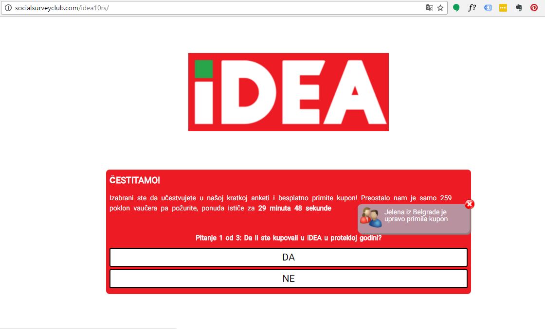 Idea phishing enketa